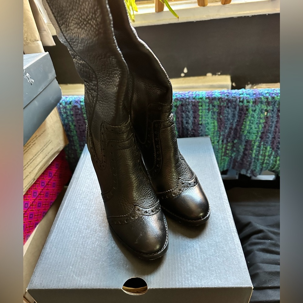 Michael Kors leather boots